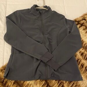 Mandala Charcoal Scrub Jacketl